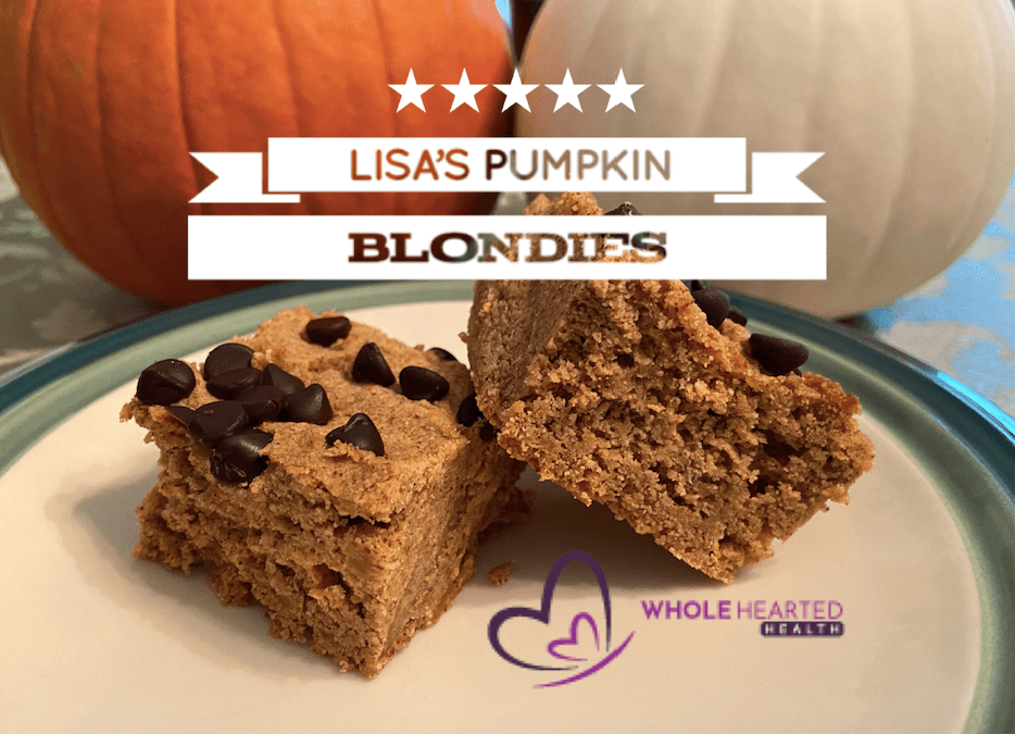 Lisa’s Pumpkin Blondies