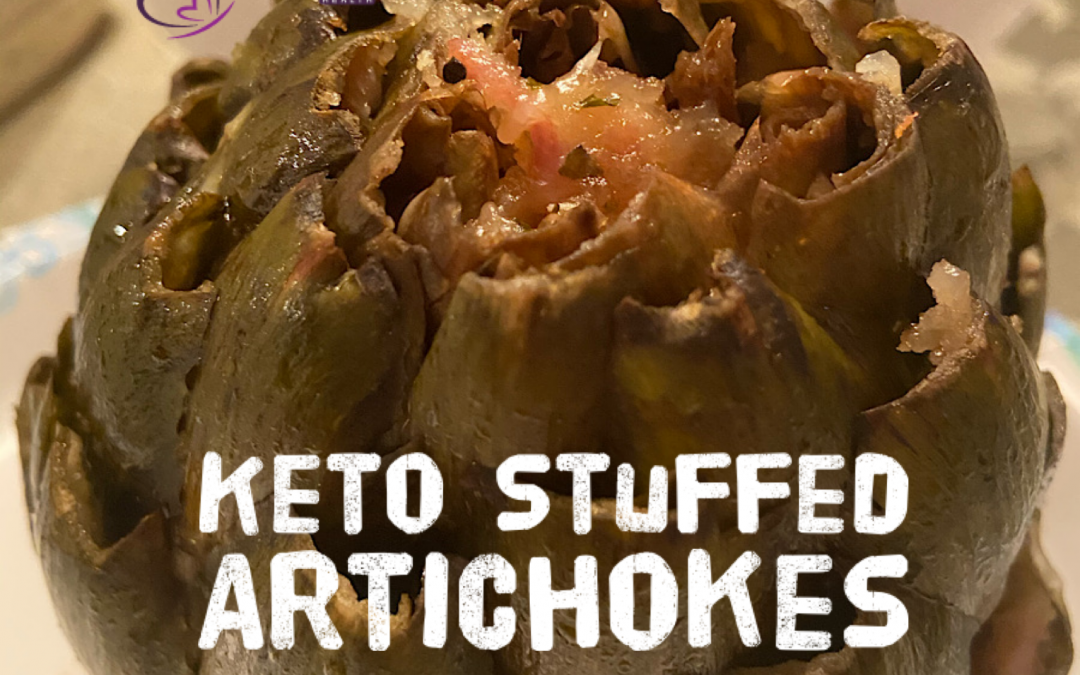 Keto Stuffed Artichokes