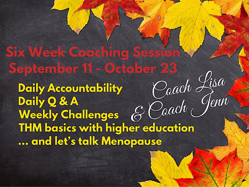 Fall Coaching and Accountability Group